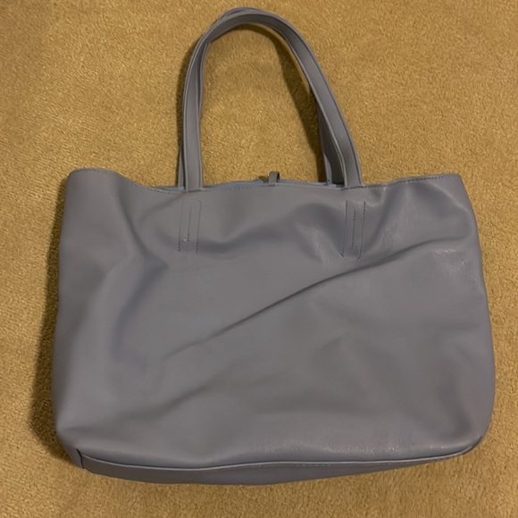 Light Blue/Lavender Tote Bag - Picture 3 of 4